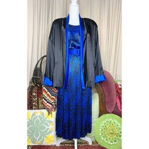 80s Silk Suit 4 Piece Set